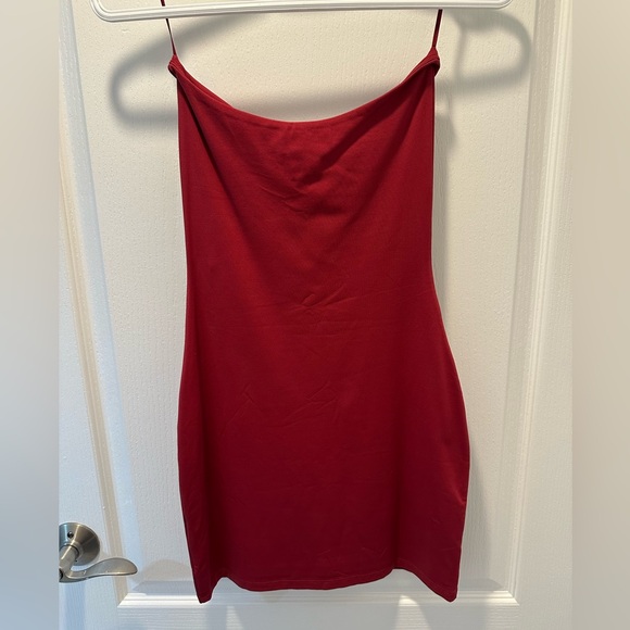 Aritzia Red Mini Dress - Picture 2 of 3